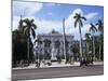 Parque Central and Hotel Inglaterra, Havana, Cuba, West Indies, Central America-John Harden-Mounted Photographic Print