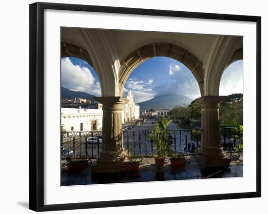 Parque Central, Antigua, Guatemala, Central America-Ben Pipe-Framed Photographic Print