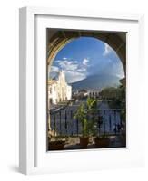 Parque Central, Antigua, Guatemala, Central America-Ben Pipe-Framed Photographic Print