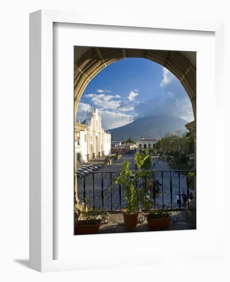 Parque Central, Antigua, Guatemala, Central America-Ben Pipe-Framed Photographic Print