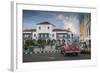 Parque Cespedes (Main City Square) Looking Towards the Town Hall and Governor's House-Jane Sweeney-Framed Photographic Print