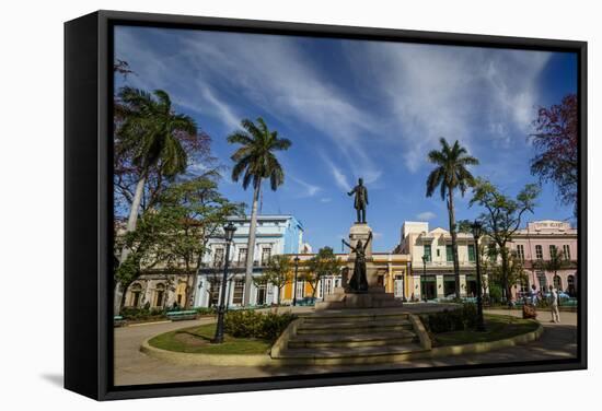 Parque Libertad, Matanzas, Cuba, West Indies, Caribbean, Central America-Yadid Levy-Framed Stretched Canvas