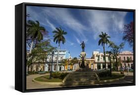 Parque Libertad, Matanzas, Cuba, West Indies, Caribbean, Central America-Yadid Levy-Framed Stretched Canvas