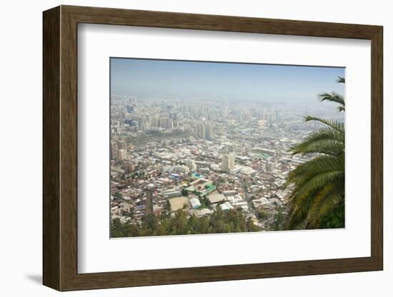 Parque Metropolitano De Santiago, Cerro San Cristobal, Santiago, Chile, South America-Kimberly Walker-Framed Photographic Print