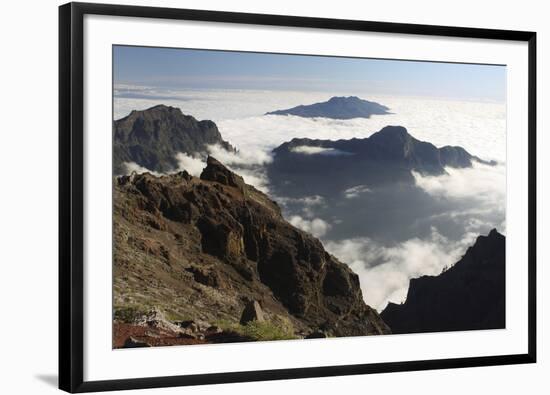 Parque Nacional De La Caldera De Taburiente, La Palma, Canary Islands, Spain, 2009-Peter Thompson-Framed Photographic Print