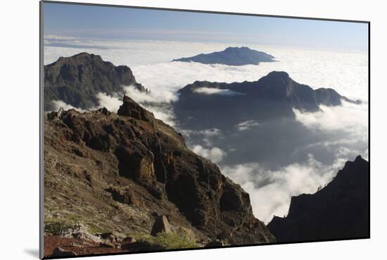 Parque Nacional De La Caldera De Taburiente, La Palma, Canary Islands, Spain, 2009-Peter Thompson-Mounted Photographic Print