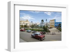 Parque Serafin Sanchez Square, Sancti Spiritus, Cuba, West Indies, Caribbean, Central America-Yadid Levy-Framed Photographic Print