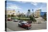 Parque Serafin Sanchez Square, Sancti Spiritus, Cuba, West Indies, Caribbean, Central America-Yadid Levy-Stretched Canvas