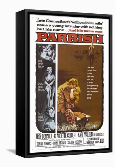 Parrish, 1961, Directed by Delmer Daves-null-Framed Stretched Canvas