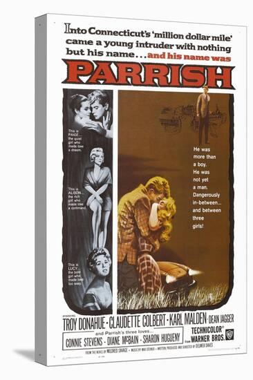 Parrish, 1961, Directed by Delmer Daves-null-Stretched Canvas