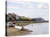 Parrog Beach and the Pembrokeshire Coast Path, Newport, Pembrokeshire, Wales-Sheila Terry-Stretched Canvas