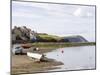 Parrog Beach and the Pembrokeshire Coast Path, Newport, Pembrokeshire, Wales-Sheila Terry-Mounted Photographic Print