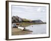 Parrog Beach and the Pembrokeshire Coast Path, Newport, Pembrokeshire, Wales-Sheila Terry-Framed Photographic Print