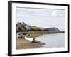 Parrog Beach and the Pembrokeshire Coast Path, Newport, Pembrokeshire, Wales-Sheila Terry-Framed Photographic Print