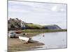 Parrog Beach and the Pembrokeshire Coast Path, Newport, Pembrokeshire, Wales-Sheila Terry-Mounted Photographic Print