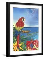 Parrot Dice-Scott Westmoreland-Framed Art Print