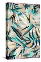 Parrot Flower-The Tropic Vibe-Stretched Canvas