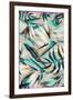Parrot Flower-The Tropic Vibe-Framed Art Print