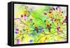 Parrot Forest-Ata Alishahi-Framed Stretched Canvas