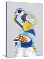 Parrot I-Hasse Jacobsen-Stretched Canvas