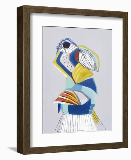 Parrot I-Hasse Jacobsen-Framed Art Print