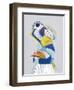 Parrot I-Hasse Jacobsen-Framed Art Print