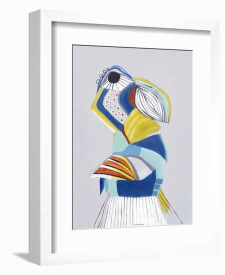 Parrot I-Hasse Jacobsen-Framed Art Print