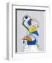 Parrot I-Hasse Jacobsen-Framed Art Print