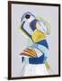 Parrot I-Hasse Jacobsen-Framed Art Print