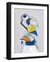 Parrot I-Hasse Jacobsen-Framed Art Print