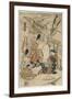 Parrot Komachi of the Floating World, 1711-1716-Okumura Masanobu-Framed Giclee Print