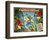 Parrot Palm Clipper-James Mazzotta-Framed Giclee Print