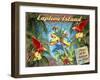 Parrot Palm Clipper-James Mazzotta-Framed Giclee Print