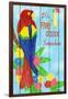 Parrot Party I-Andi Metz-Framed Art Print