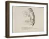 Parrot Reading Newspaper, Nonsense Botany Animals and Other Poems Written and Drawn by Edward Lear-Edward Lear-Framed Giclee Print