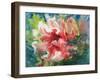 Parrot Tulips I-Paula Giltner-Framed Art Print