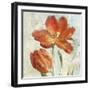 Parrot Tulips II  on Ivory-Danhui Nai-Framed Art Print