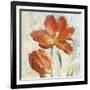 Parrot Tulips II  on Ivory-Danhui Nai-Framed Art Print