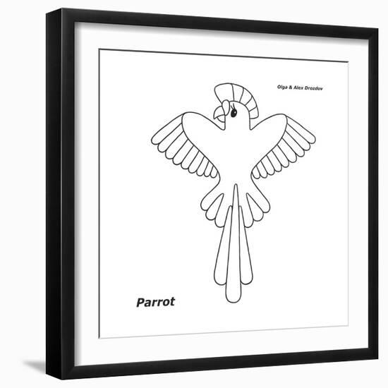 Parrot-Olga And Alexey Drozdov-Framed Giclee Print