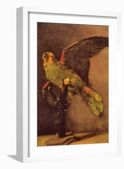 Parrot-Vincent van Gogh-Framed Art Print