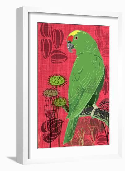 Parrot-Rocket 68-Framed Giclee Print
