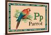 Parrot-null-Framed Art Print