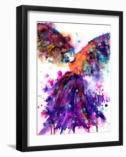 Parrot-Emma Catherine Debs-Framed Art Print