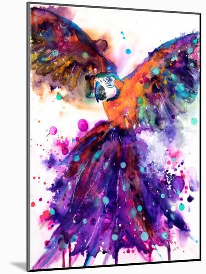 Parrot-Emma Catherine Debs-Mounted Art Print