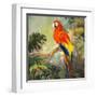 Parrots at Bay I-Jane Slivka-Framed Art Print
