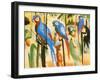 Parrots-Auguste Macke-Framed Art Print