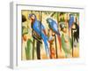 Parrots-Auguste Macke-Framed Art Print