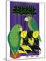 Parrots-Marie Sansone-Mounted Giclee Print