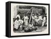 Parsee Cotton Merchants of Bombay, India-null-Framed Stretched Canvas