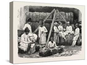 Parsee Cotton Merchants of Bombay, India-null-Stretched Canvas